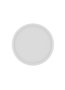 Hermia CTT0026 Plato para Servir Tartas en Porcelana Blanca 21x21x1 cm